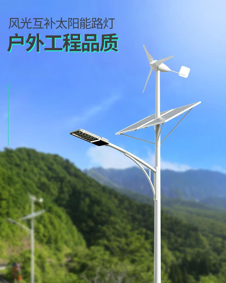 风光互补太阳能路灯 (1)
